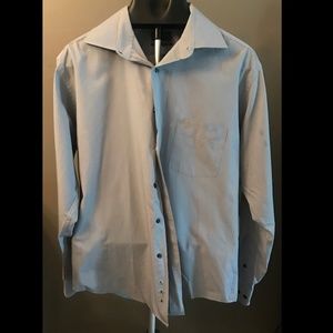 Dockers Men's Long Sleeve Shirt Button Down Large